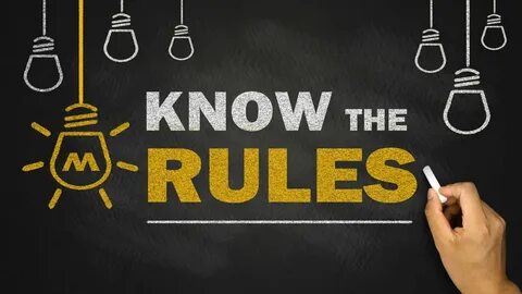 But the rules