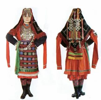 Народный костюм удмуртов