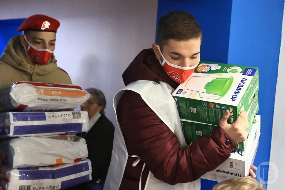 Везем гуманитарку