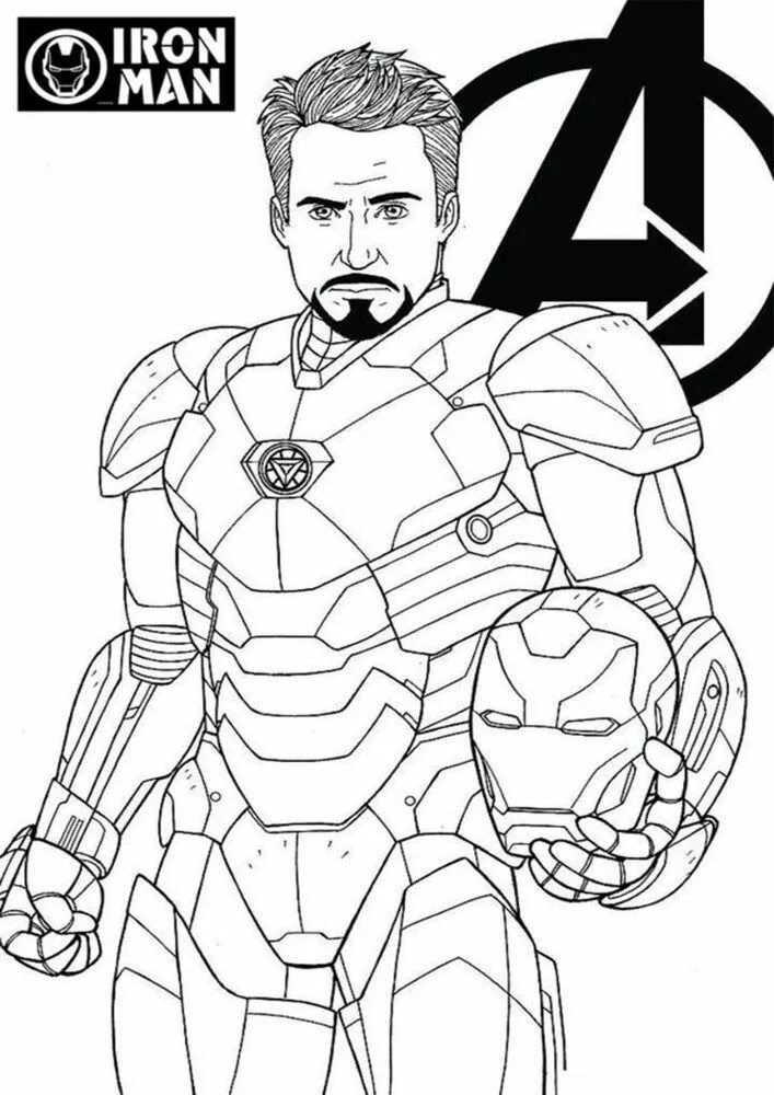 Iron Man Coloring Pages 90 images Free Printable