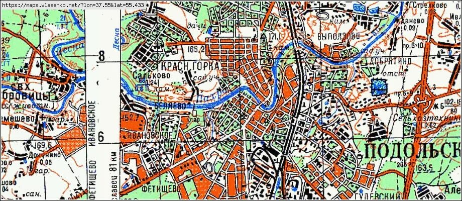 Подольск ката. Топографическая карта подольского района московской области. подольск на карте. карта подольска с улицами. старая карта подольска с улицами.
