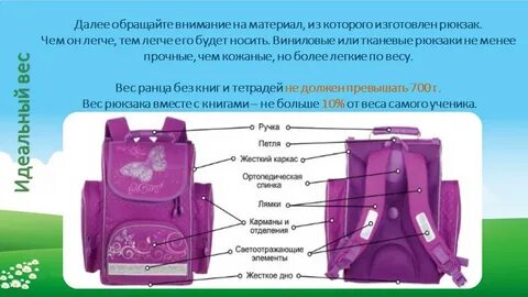 Рюкзак по английски