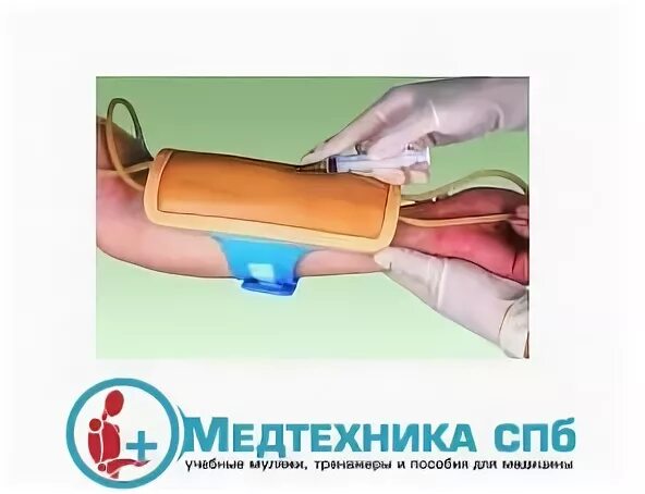 Тренажер для отработки внутривенных инъекций