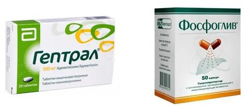 Фосфоглив или урсосан что лучше для печени