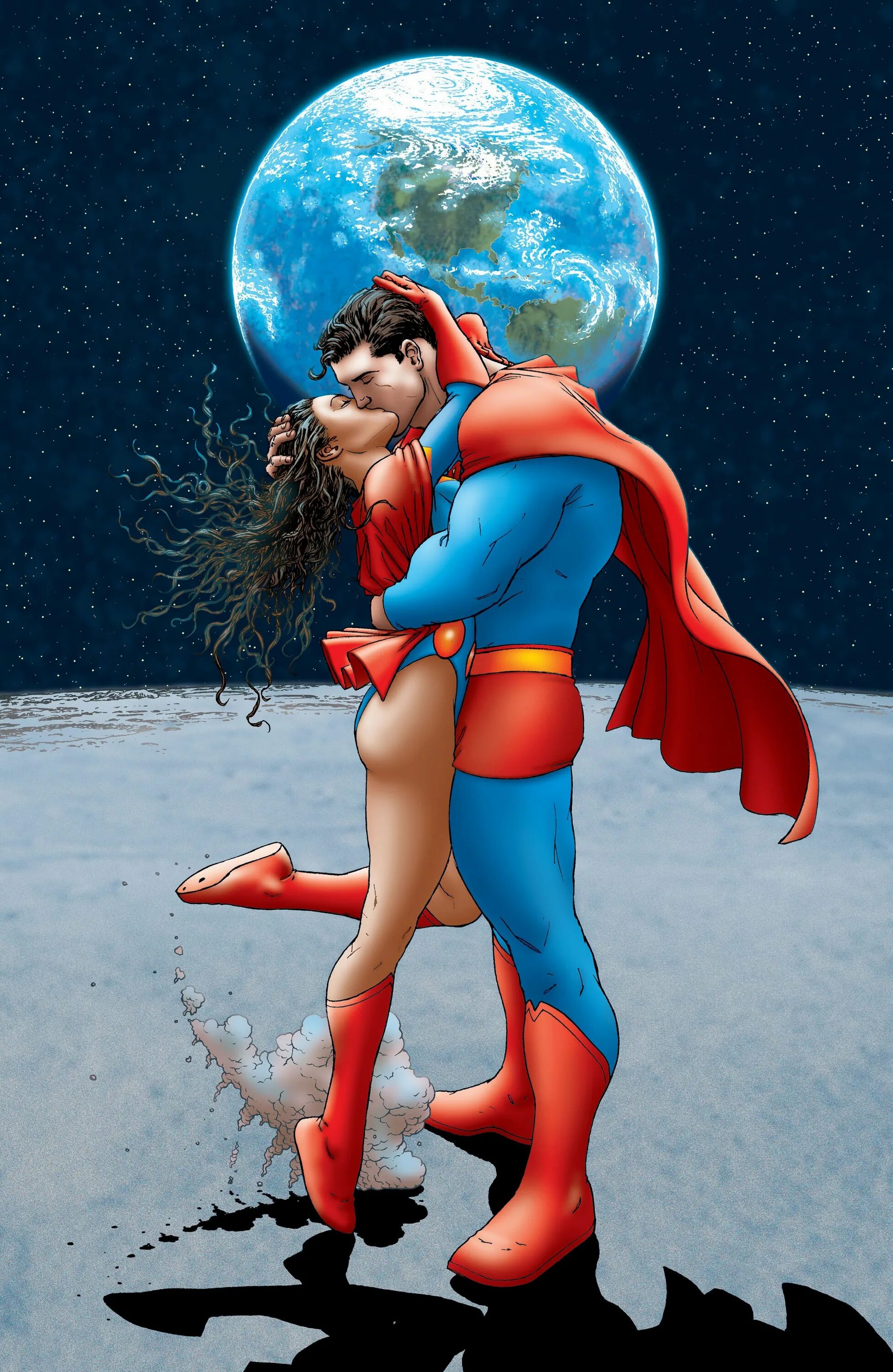 Вместе с любимой герой. All Star Superman комикс. Фрэнк Куайтли Супермен все звёзды. Супергерой. Супермен спасает мир.