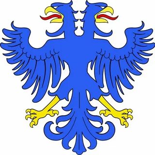 Синий герб