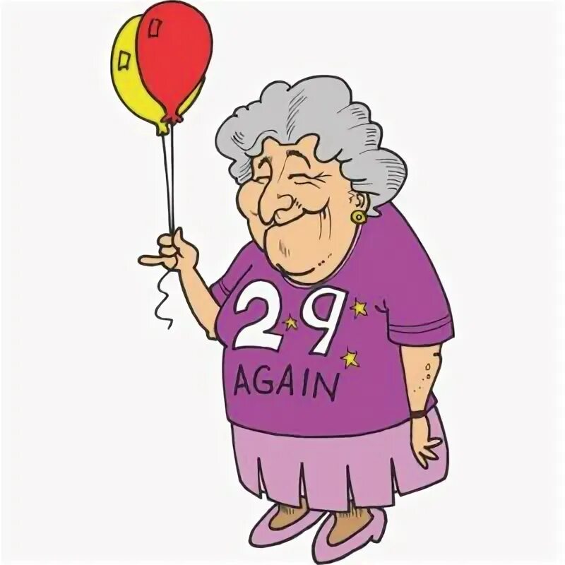 Бабушка 30 лет