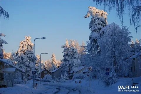 Температура зимой в финляндии