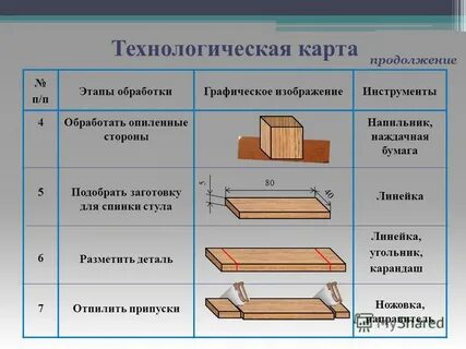 Выбрать заготовку
