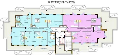 Бизнес квартира план