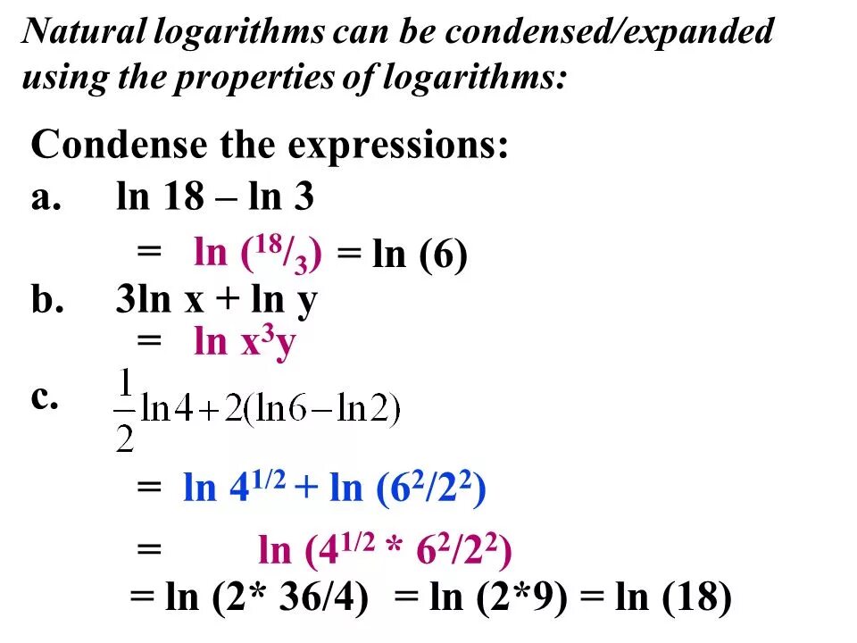 Ln 8 5 9. Ln a Ln b формула. Ln(a+b). E В степени Ln x. Natural logarithm.