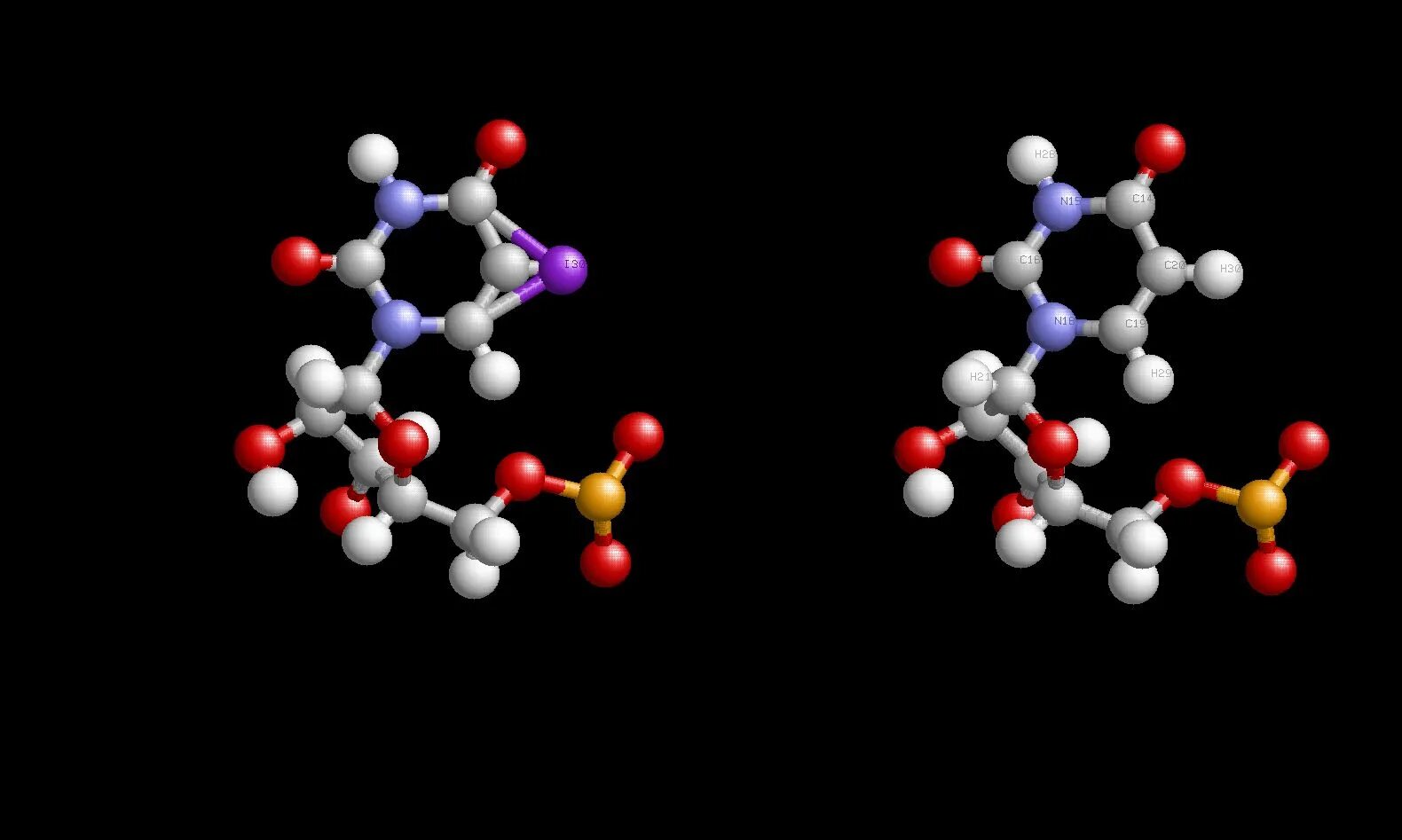 Scientific topic. Компьютерная химия. Напряжения в молекулах. Отделение молекулы. Комплекс веществ.