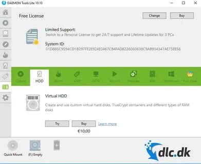 Daemon tools лицензионные ключи