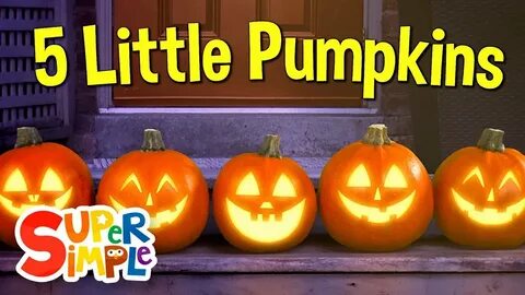 Five little pumpkins