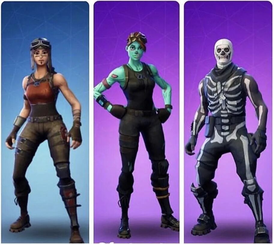 Rare Skins ФОРТНАЙТ.