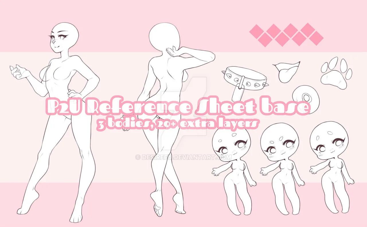 Reference base. P2u base референс. chibi base референс. чиби человек лайн референс. oc референс.