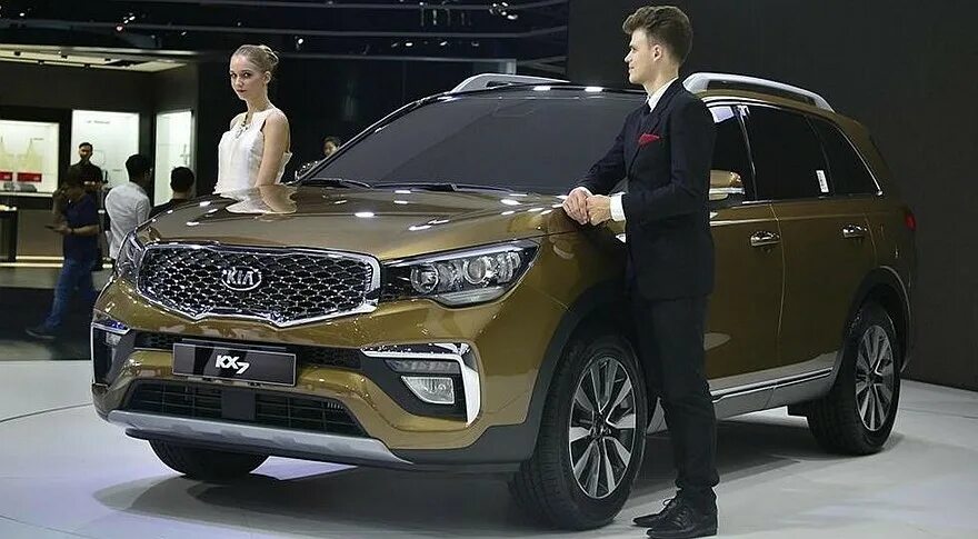 Новая киа кроссовер фото Kia kx