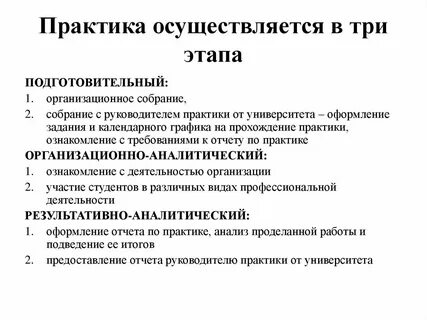 Организационно технический практика