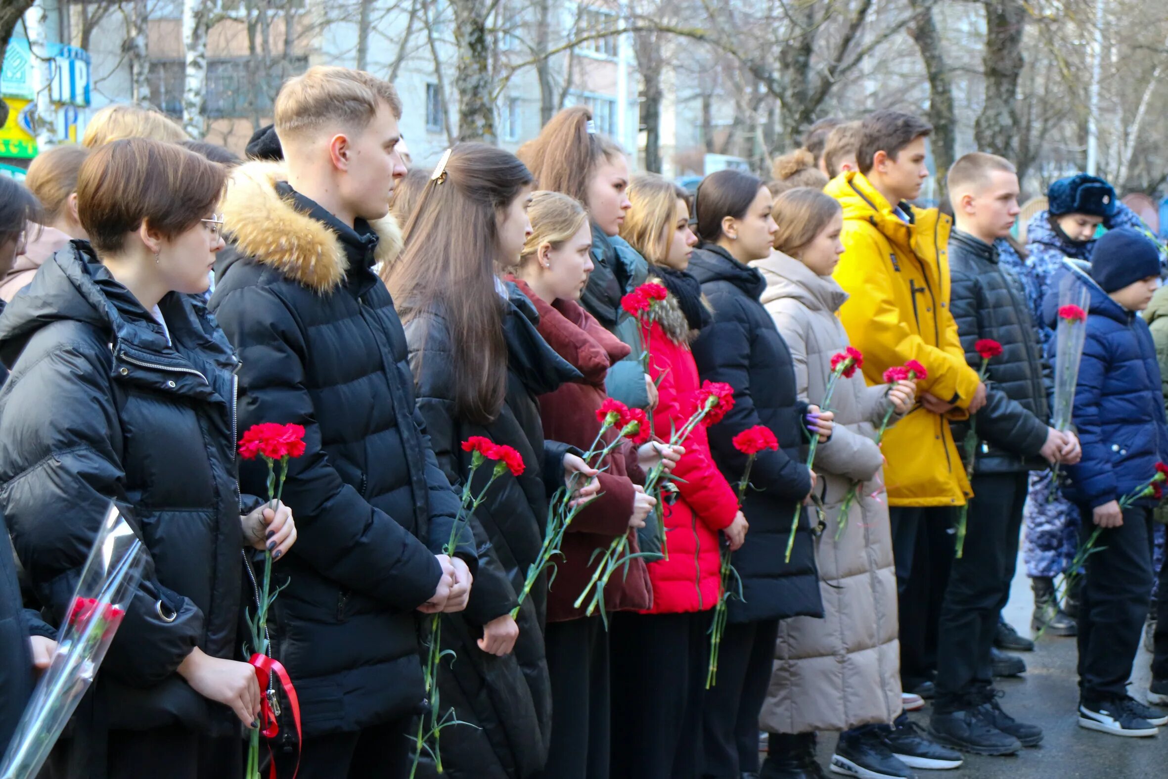 Митинг посвященный 23 февраля