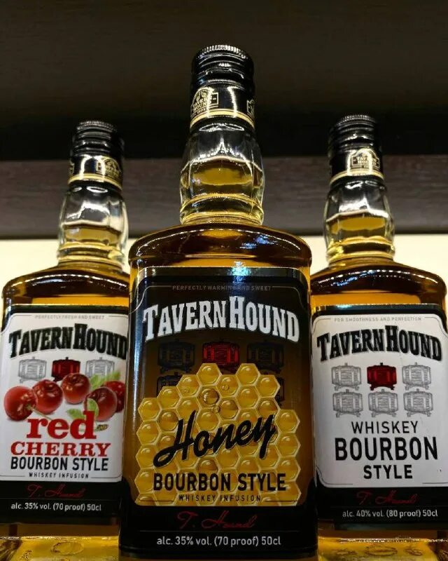 таверн хаунд бурбон стайл яблоко