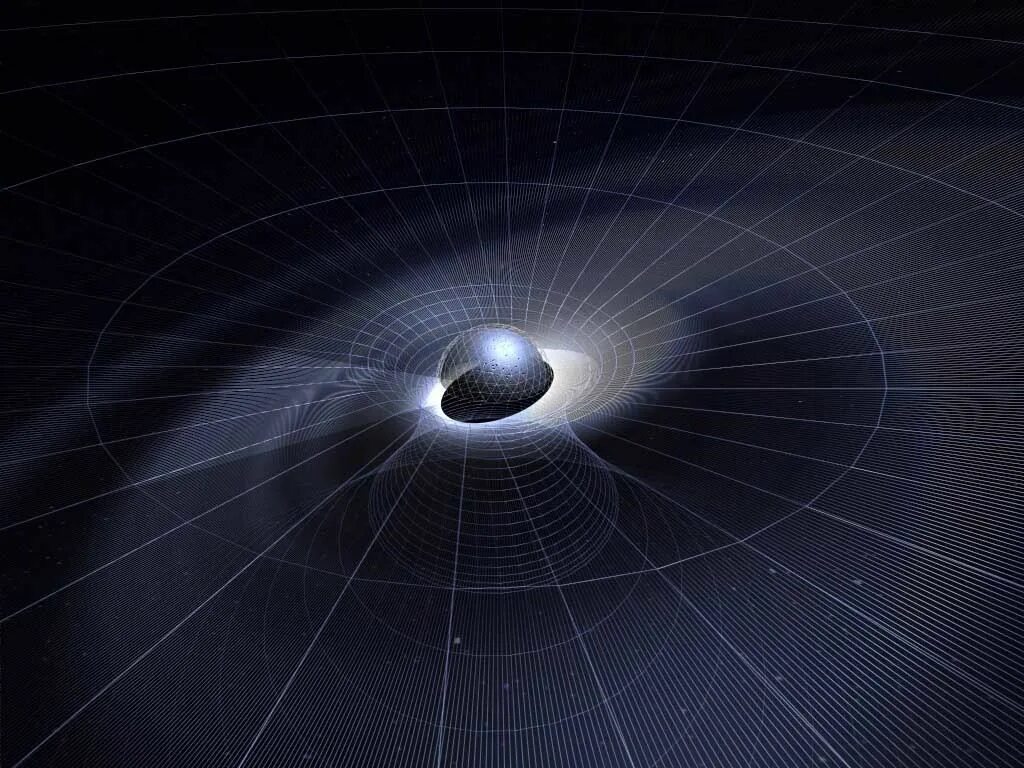 Искаженное пространство времени. Черная дыра. Искривление пространства. Дыра в пространстве. Трехмерное искривление пространства.