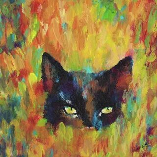 Кошка акрил