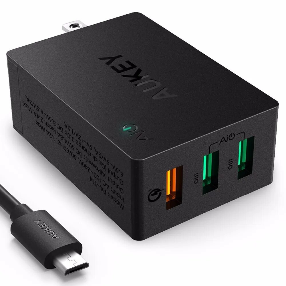 Aukey pa-t11. Aukey зарядное устройство. Quick charge 3.0. Сетевые зарядные устройства Aukey. Порт для зарядки телефона