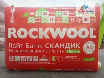 Роквул батс плотность