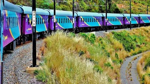 Our train leaves