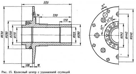 Размеры передней ступицы ваз 2107 размеры