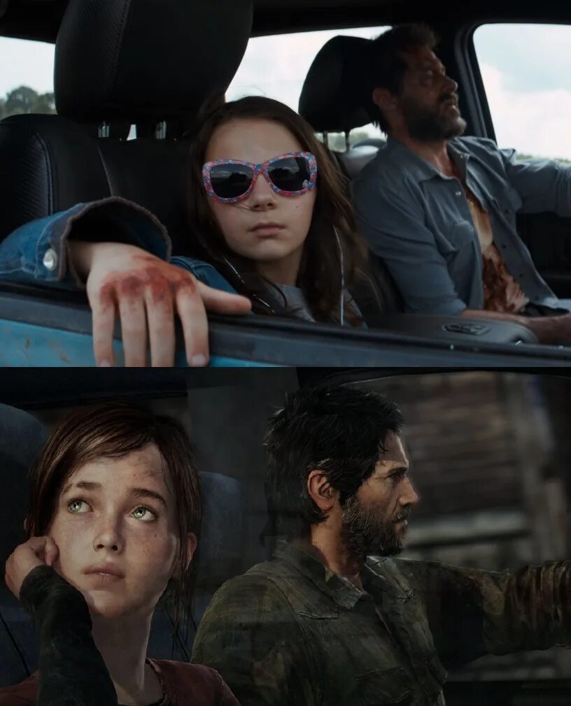 The car on the left is. Джоэл the last of us. The last of us Элли и Джоэл в машине. Логан the last of us. Джоэл the last of us Логан.