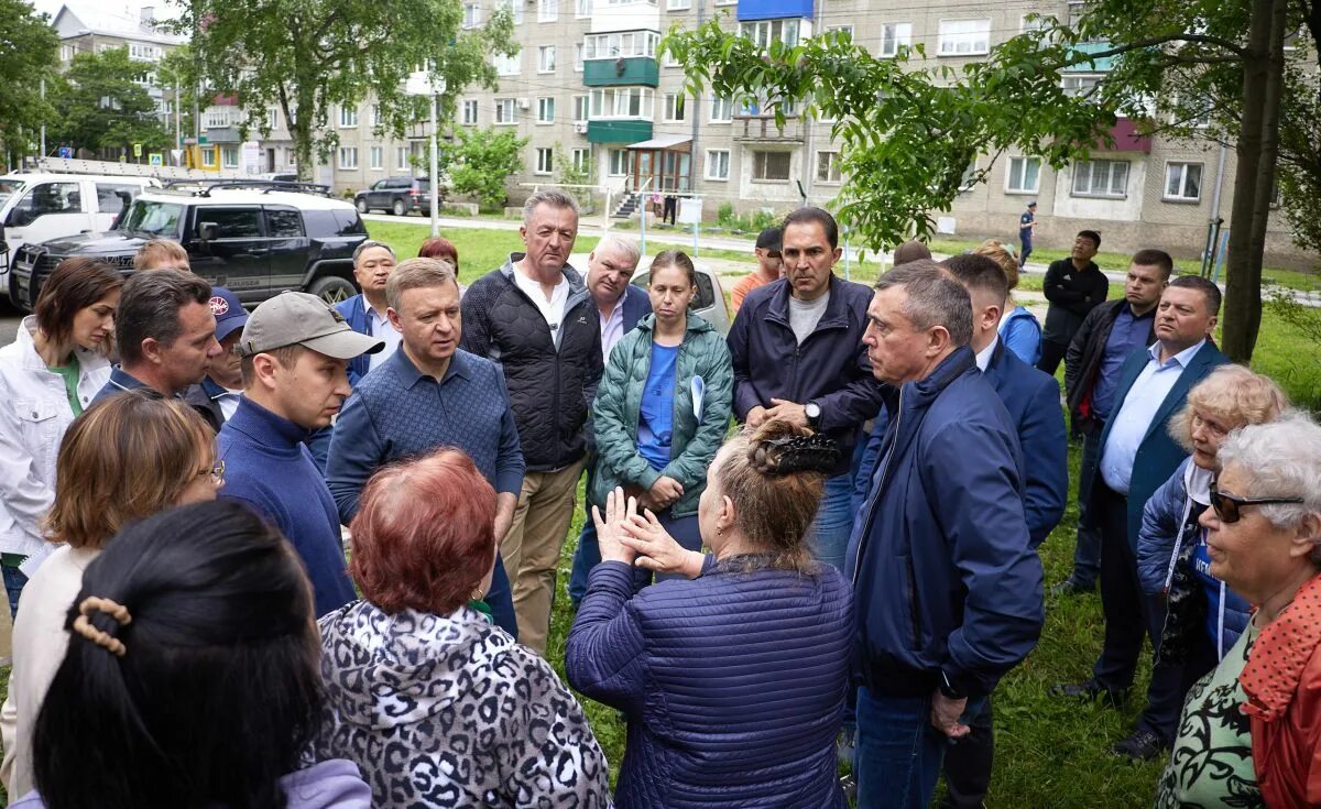 дворы южно сахалинска