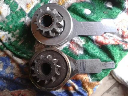 Снять бендикс со стартера ваз