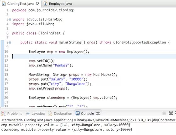 Put java. Java clone. java клон. object cloning in java. красивые шрифты которые есть в джава.