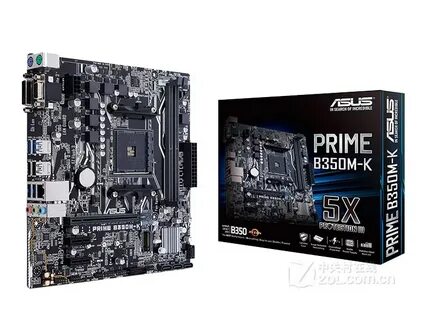 Материнская плата asus b350m