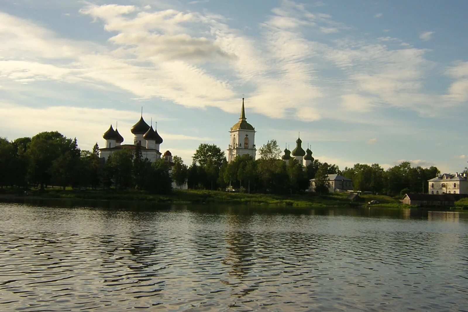 Город Каргополь набережная