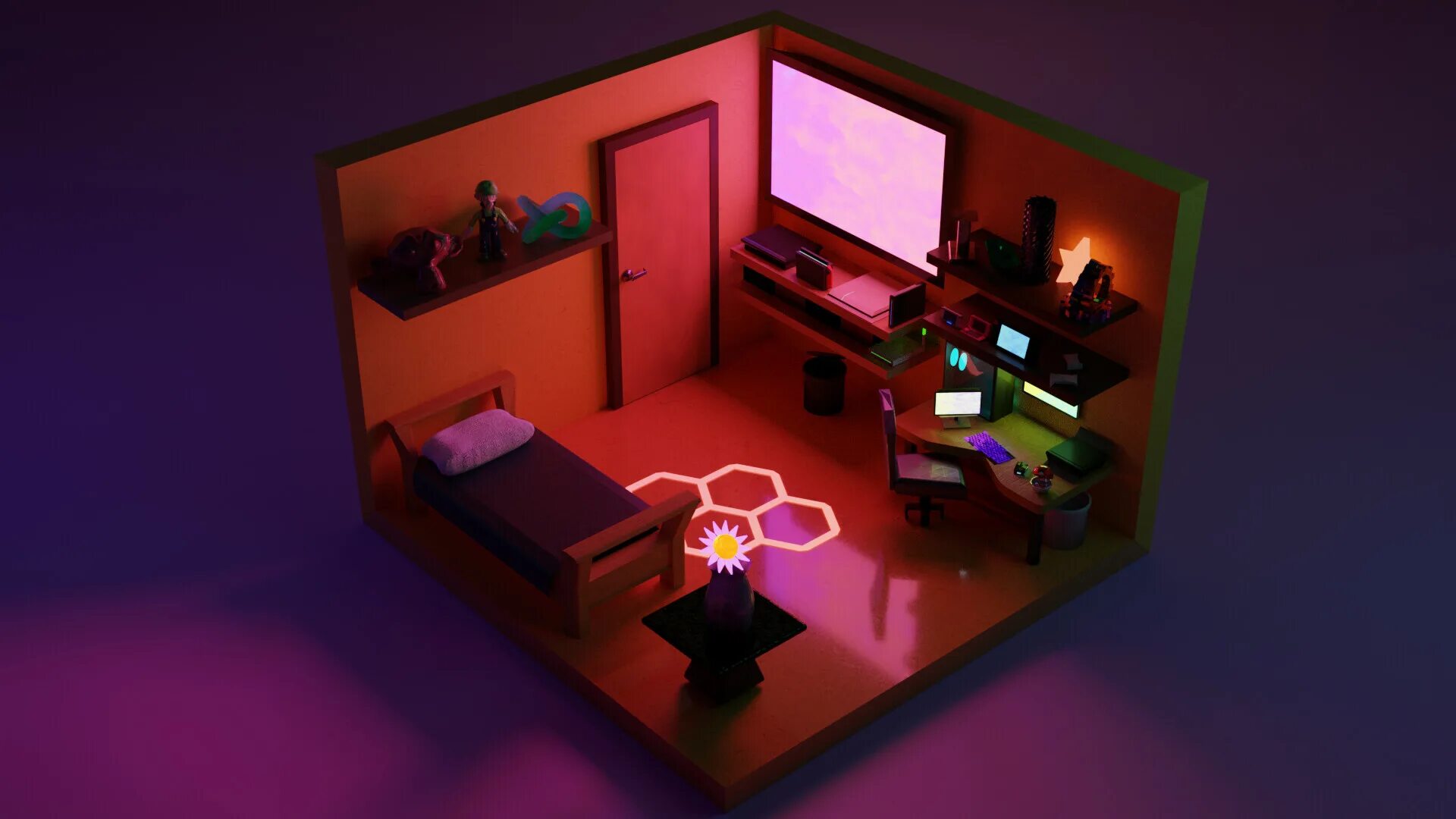 Isometric Room 3d. 3д комната. Изометрическая комната 3d. Спальня isometric 3d.