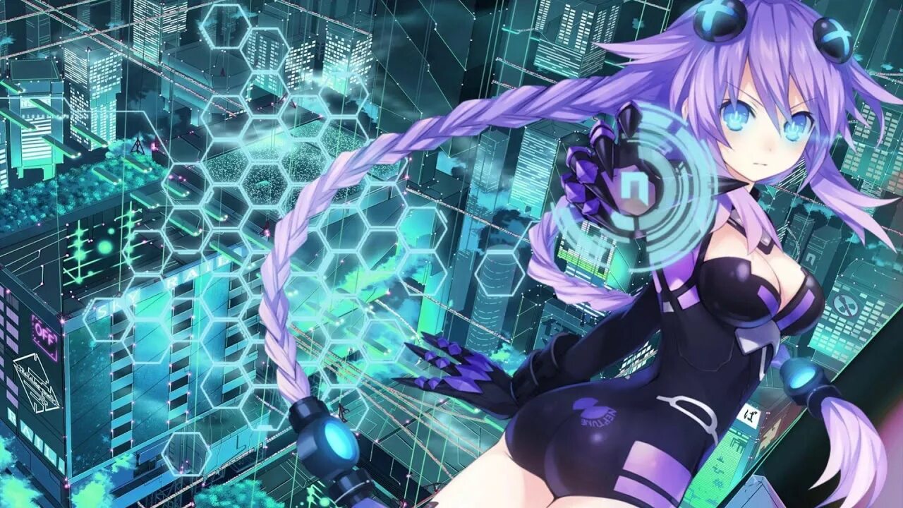 Hyperdimension Neptunia пурпурное сердце. Neptunia 3d. Включи speed up nightcore