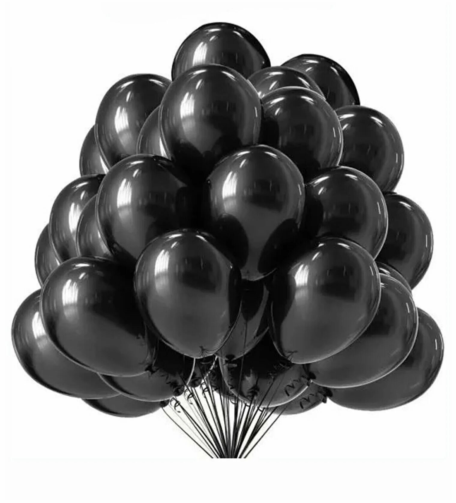 Набор воздушных шаров (100 шт., 20 см). Черные воздушные шары. Черный шарик. Шайр черный. Про черного шарика