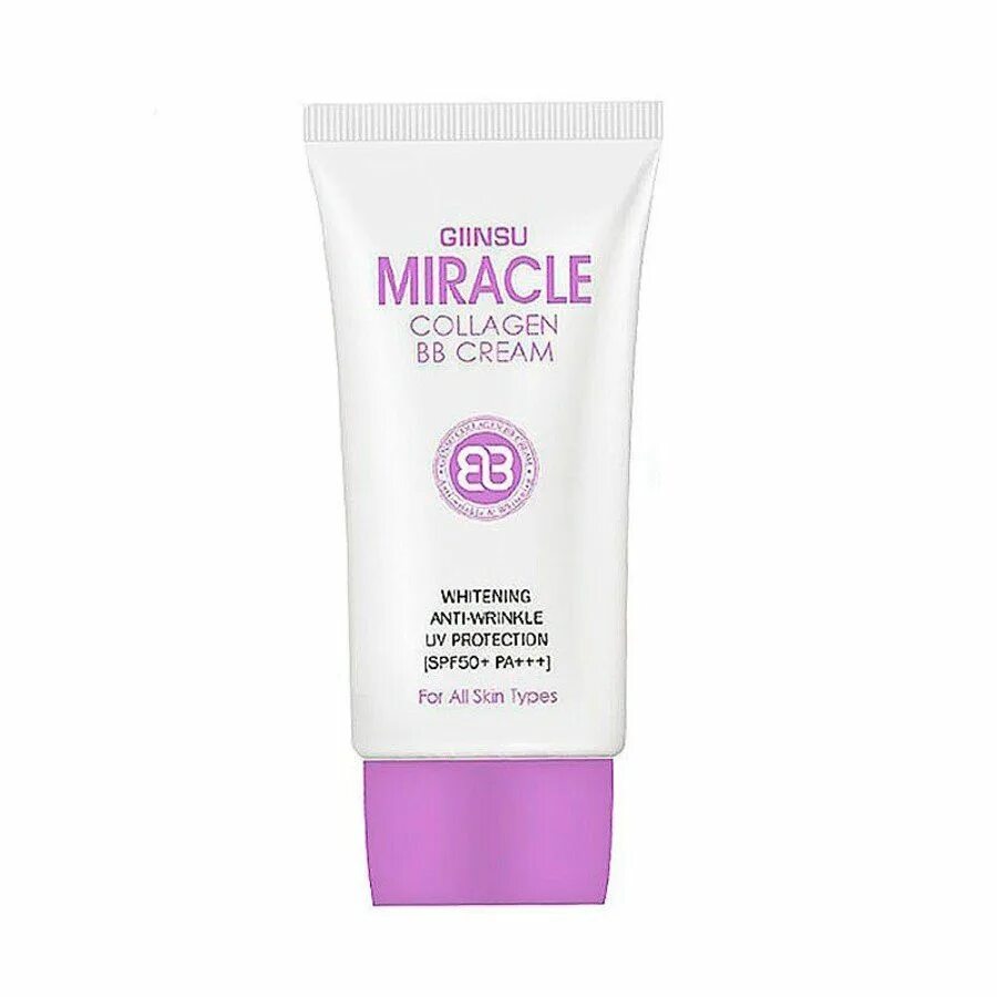 Вв коллаген. Коллаген BB Lab. Giinsu Miracle BB Cream. Giinsu ВВ-крем Miracle White, 50 мл, оттенок:универсальный. Бергамо ББ крем.