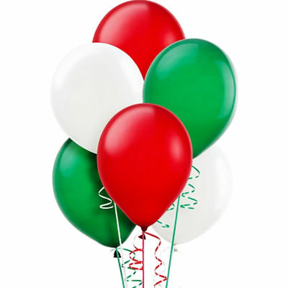 Красные и зеленый шары. Воздушные шары красный белый зелёный. Воздушные шары в цвет итальянского флага. Шарики зеленые и красные. Шары в итальянском стиле.