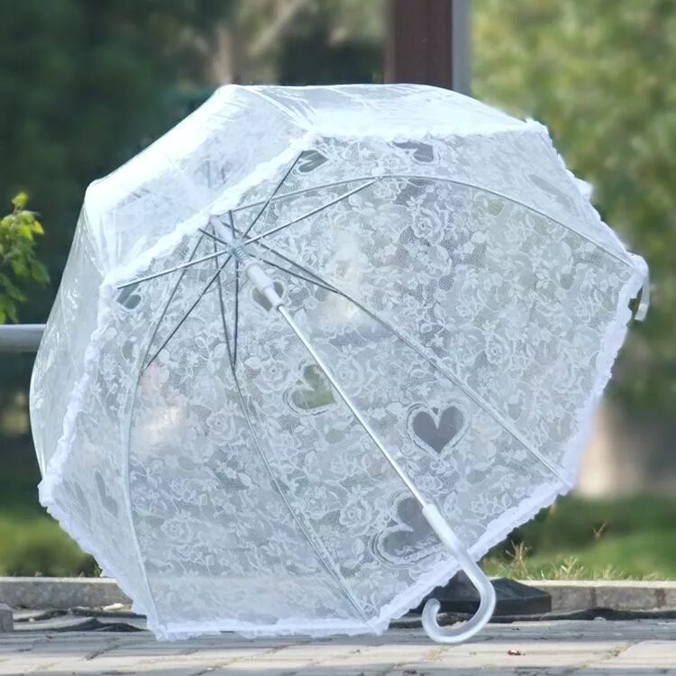 Прозрачные зонтики купить. Парасоль зонт от солнца. Зонт прозрачный. Кружевной зонтик. Летний зонтик от солнца.