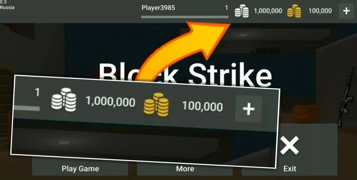 Мод на деньги версия 4.0 0. Block Strike (много денег и золота). Block Strike взломанная версия. Block Strike мод много денег и золота. Взломанный блок страйк последняя версия.