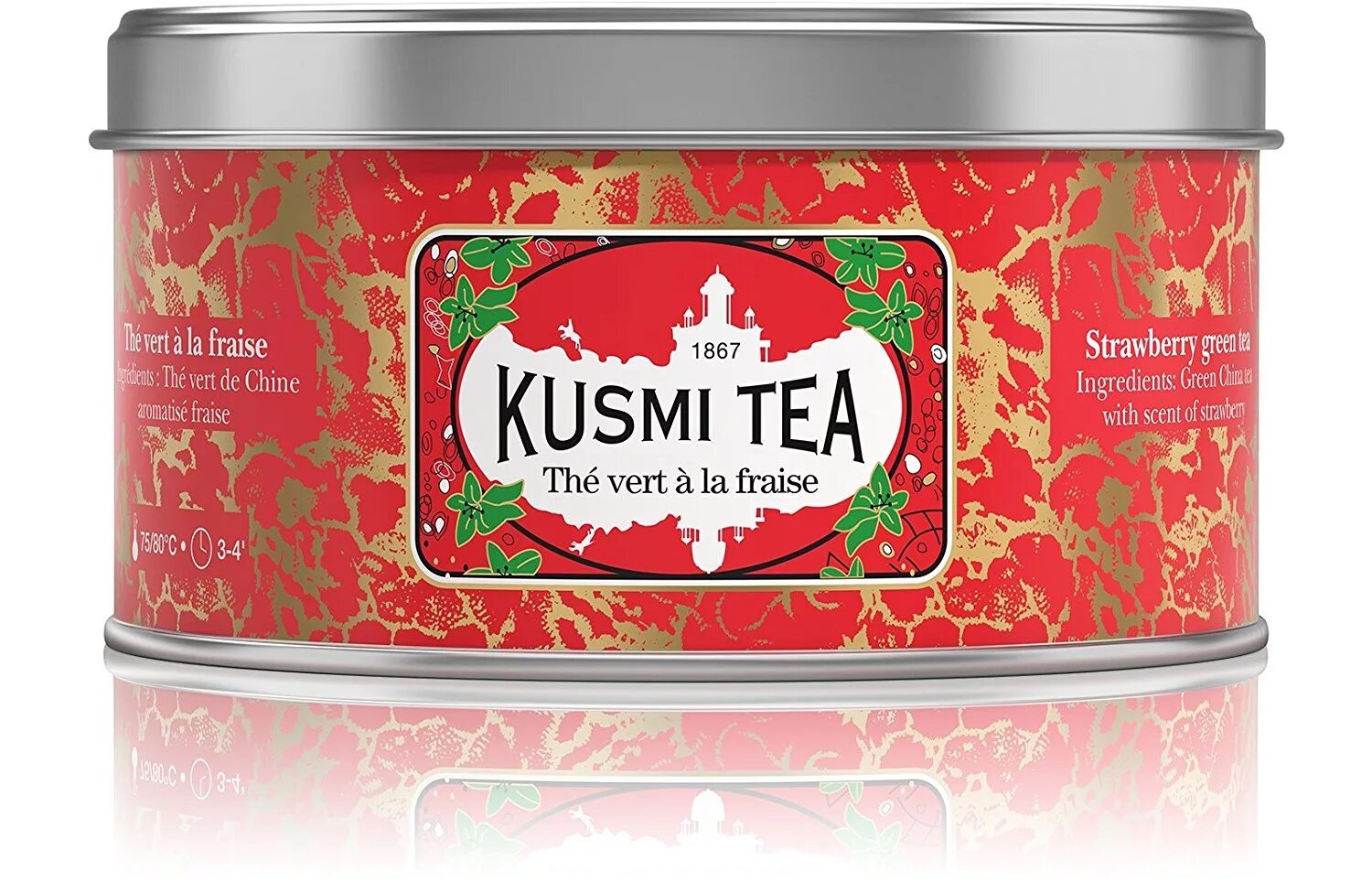 Купить чай теа. Чай Kusmi Tea. Чай Kusmi Tea Tropical White. Strawberry Green Tea. Tea Tea Strawberry.