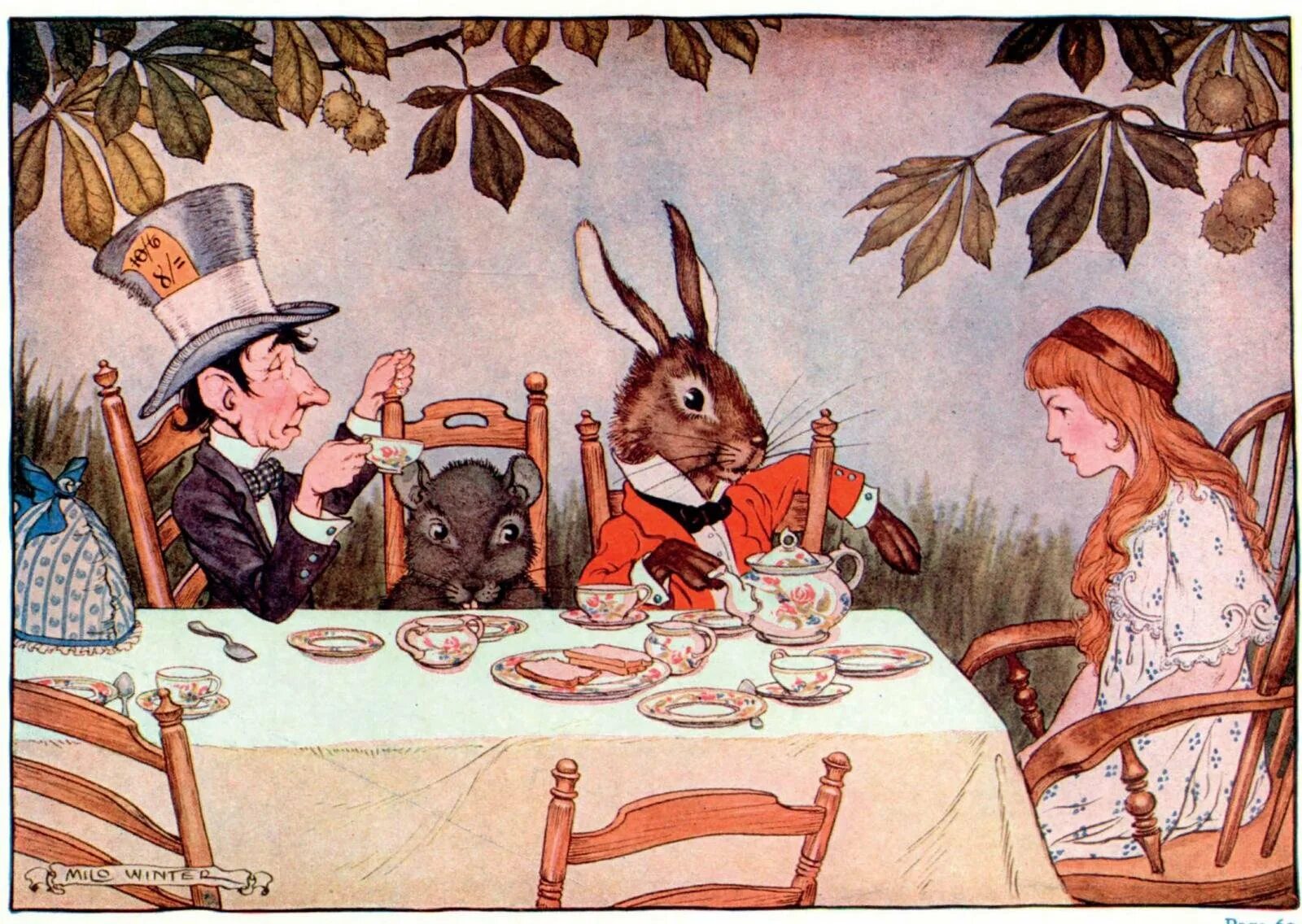 Алиса в стране чудес 7 глава. Алиса в стране чудес чаепитие у Шляпника. Льюис Кэрролл безумное чаепитие. Безумное чаепитие Алиса в стране чудес. Чаепитие у кролика Алиса в стране чудес.