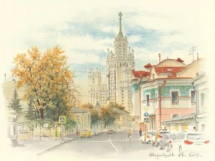 Московская акварель
