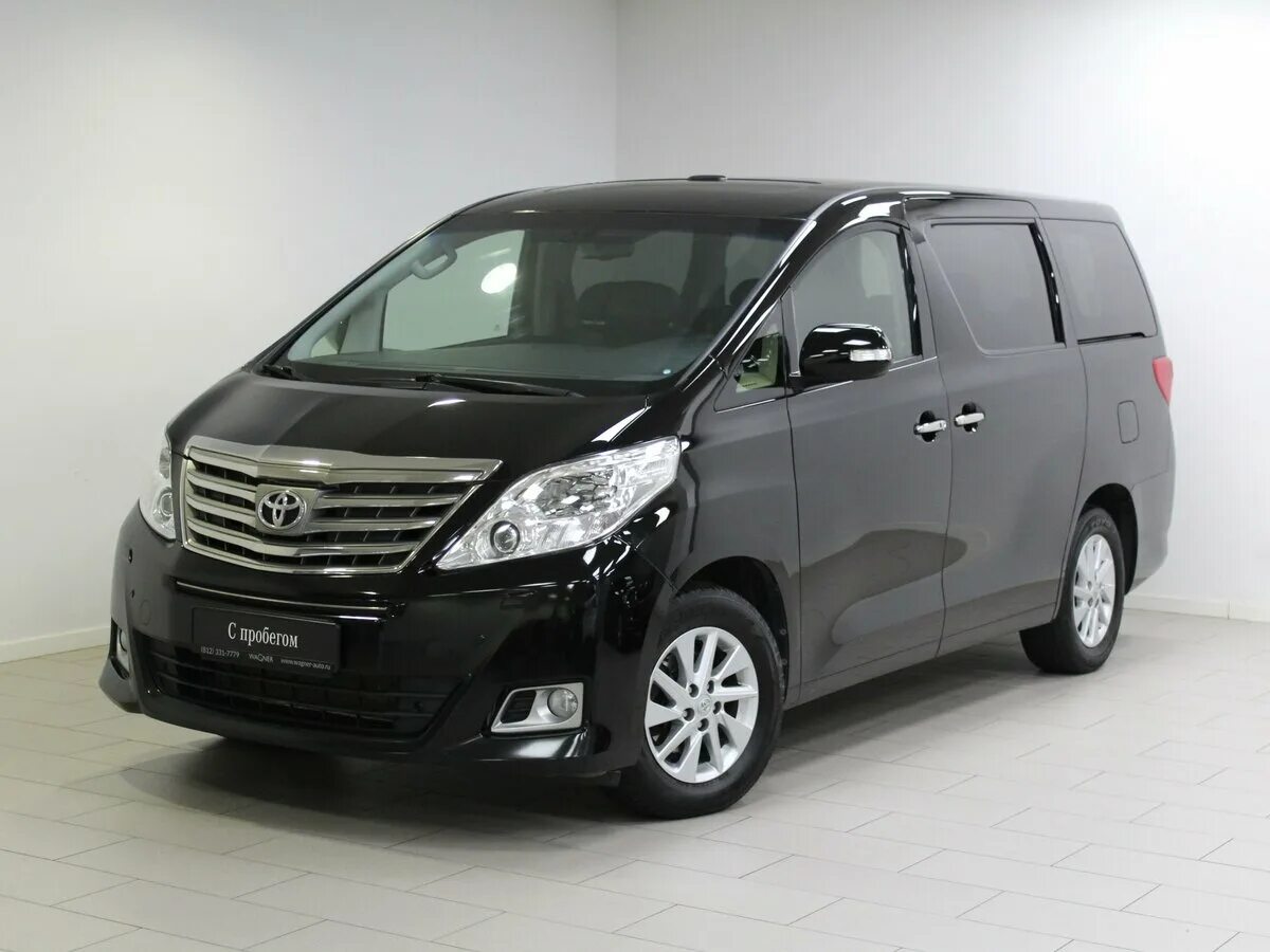 Тойота микроавтобус москва. Минивэн Тойота альфард. Toyota Alphard II 2012. Тойота альфард 2012 черный. Тойота альфард 3 черная.