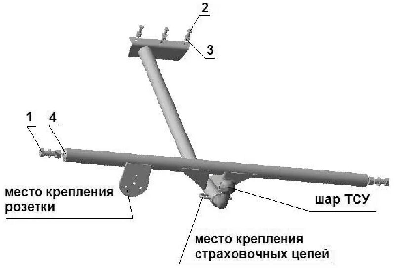 Avtos info. Фаркоп ВАЗ-2104. Фаркоп на ВАЗ 2104 съемный. Фаркоп на ВАЗ 2104 чертежи. ТСУ (фаркоп) 2104.