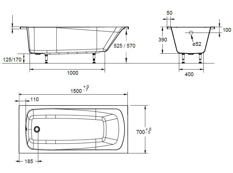 Высота ножек акриловой ванны. Акриловая ванна Jacob Delafon Patio 150x70. Акриловая ванна Jacob Delafon Patio 170x70. Акриловая ванна 170х70 Jacob Delafon Patio e6812ru-01. Акриловая ванна Jacob Delafon Patio 150x70 e6810ru-01.