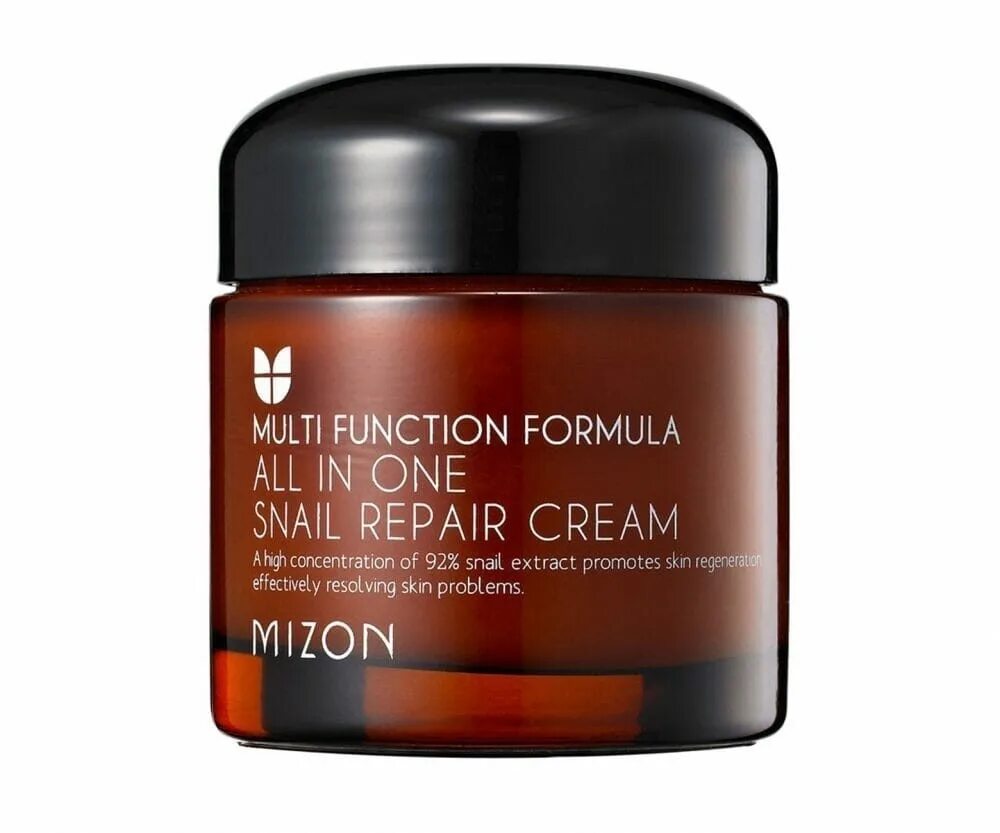 Mizon all in one Snail Repair Cream 75ml. Mizon all in one Snail Repair Cream, 75 мл. Mizon крем для лица с муцином улитки all in one Snail Repair Cream. Multi function Formula Mizon.